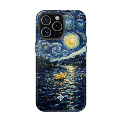 Dark Waves – iPhone 15 Pro Max Case