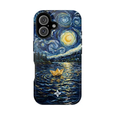 Dark Waves – iPhone 16 Case