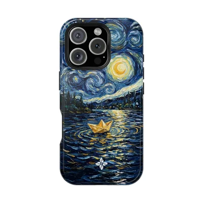 Dark Waves – iPhone 16 Pro Case