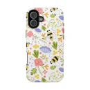 Floral Pop – iPhone 16 Plus Case