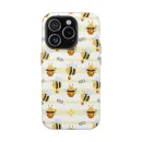 Honeycomb Bee – iPhone 15 Pro Case