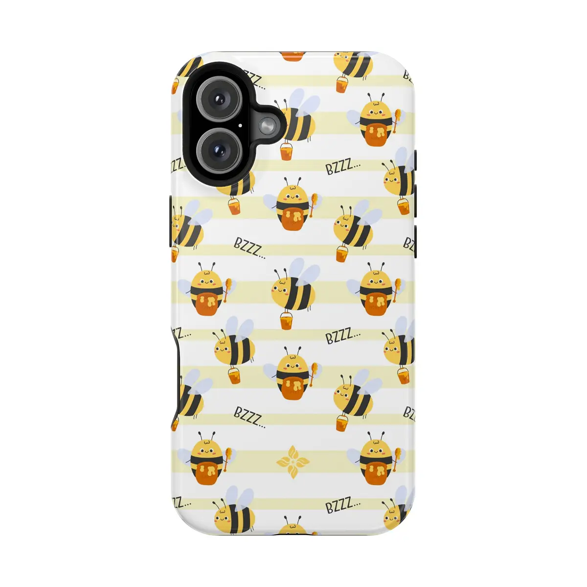 Honeycomb Bee – iPhone 16 Plus Case
