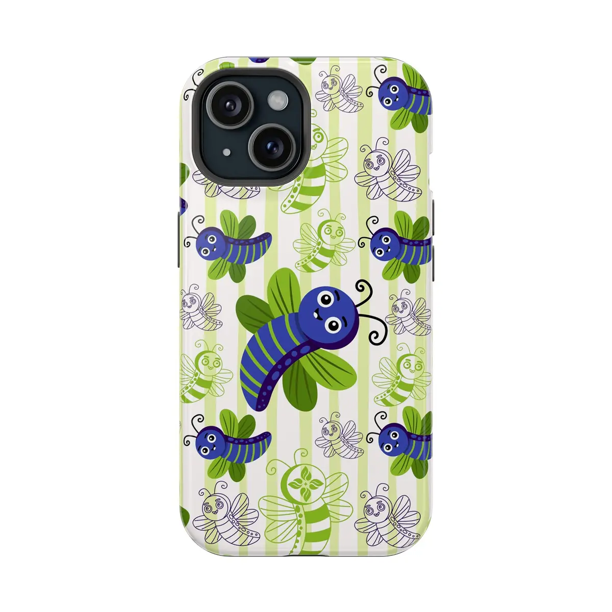 Caterpillar Maze – iPhone 15 Case