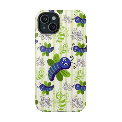 Caterpillar Maze – iPhone 15 Plus Case