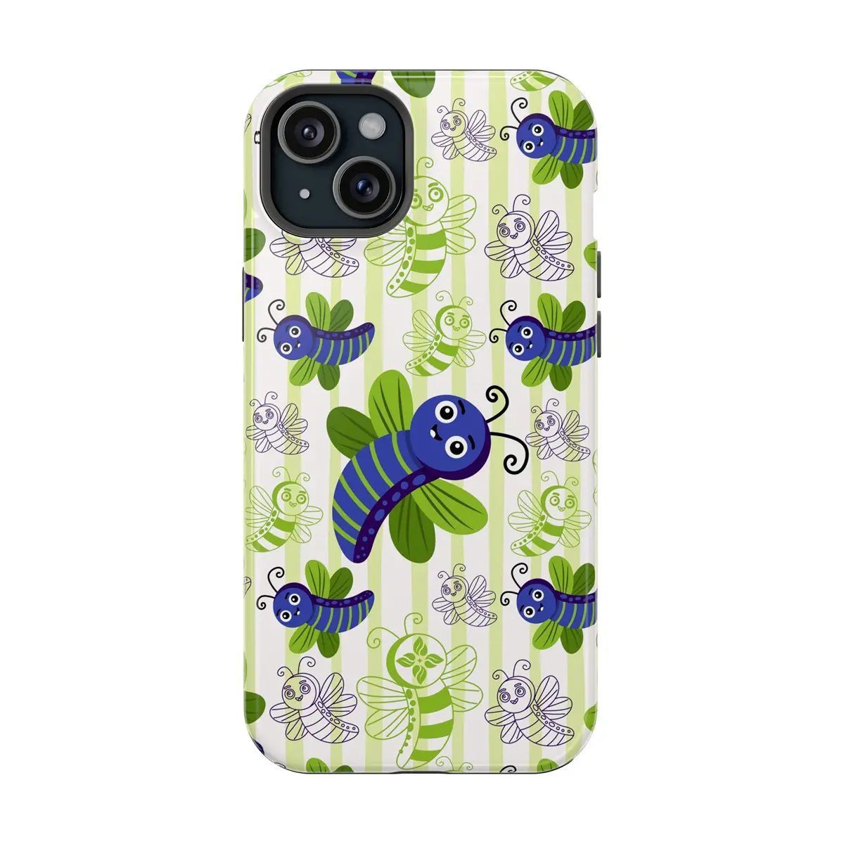 Caterpillar Maze – iPhone 15 Plus Case