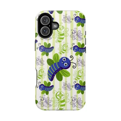 Caterpillar Maze – iPhone 16 Plus Case