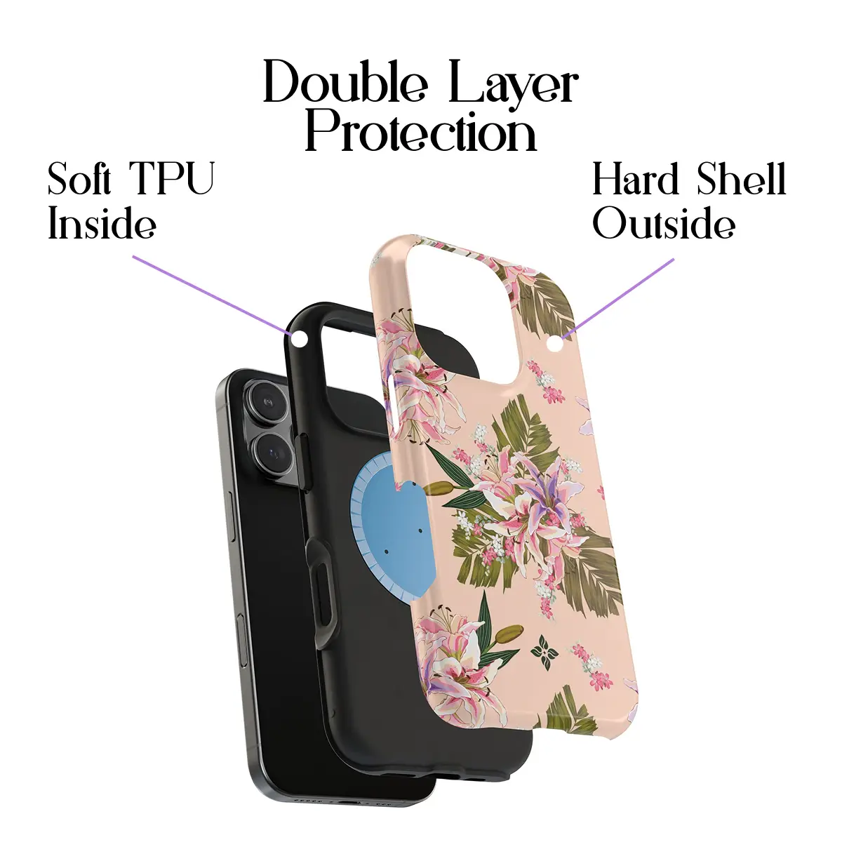 Peach Blossom – iPhone 16 Pro Case - Image 2
