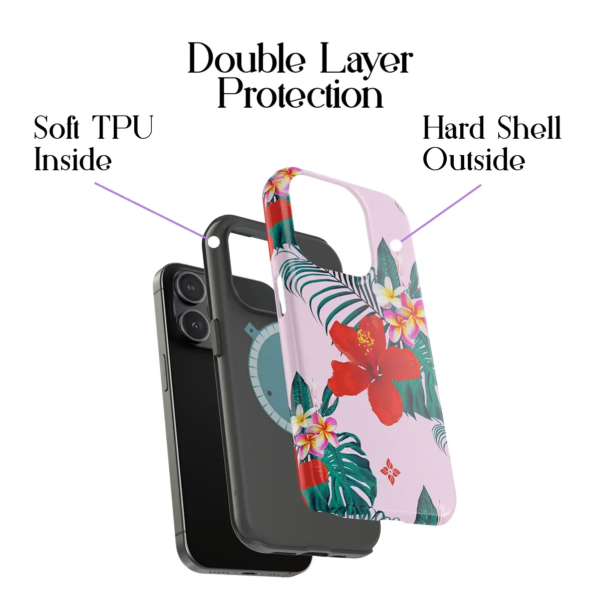 Red Lily – iPhone 15 Pro Case - Image 2