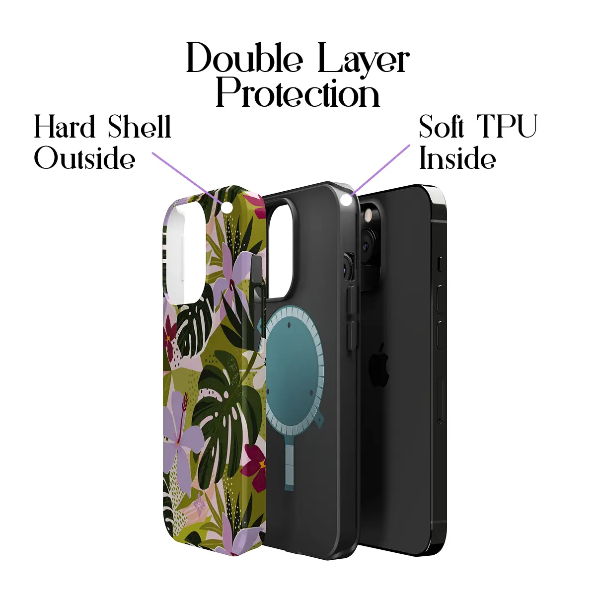 Wild Orchid – iPhone 12 Pro Case - Image 2