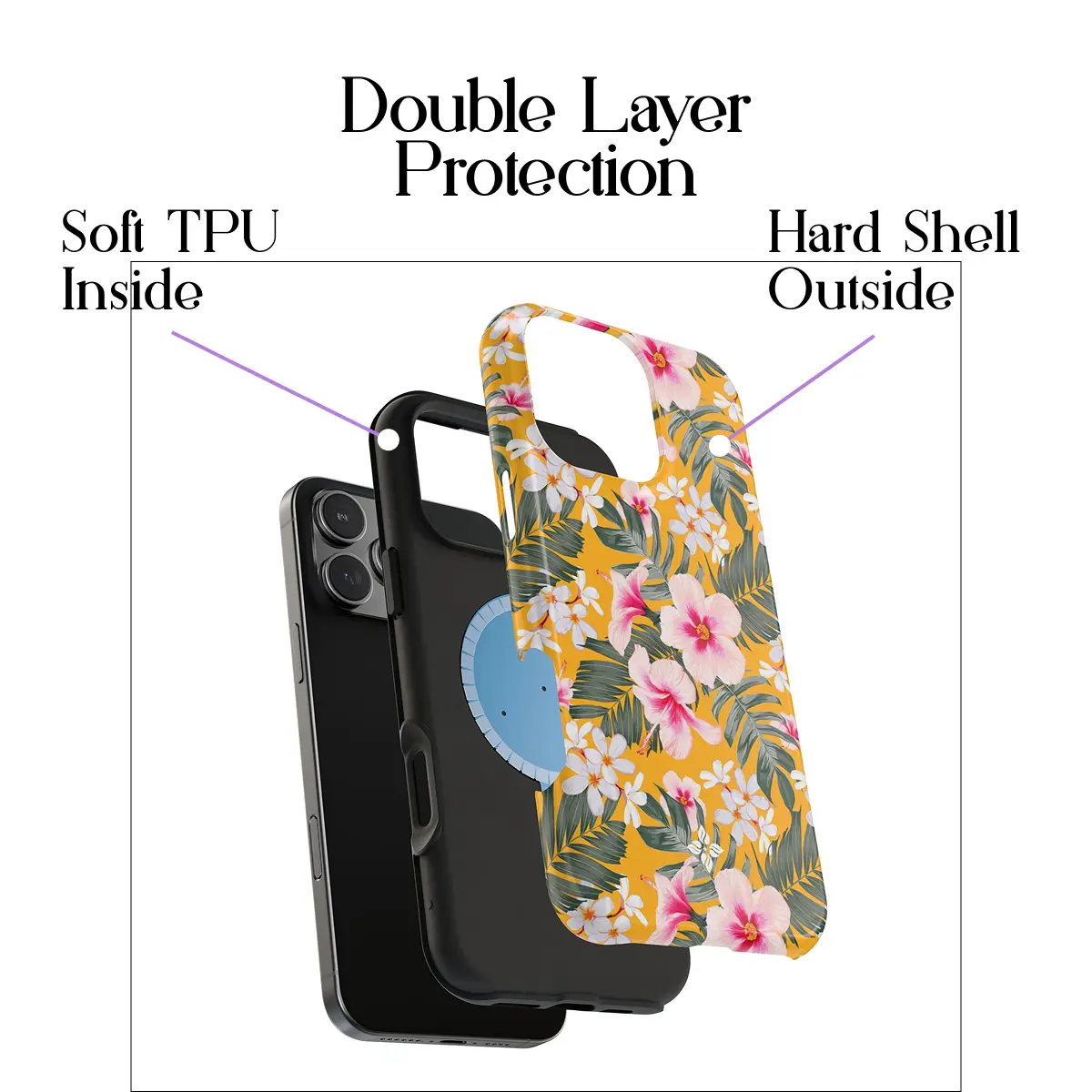 Yellow Marigold – iPhone 16 Pro Max Case - Image 2