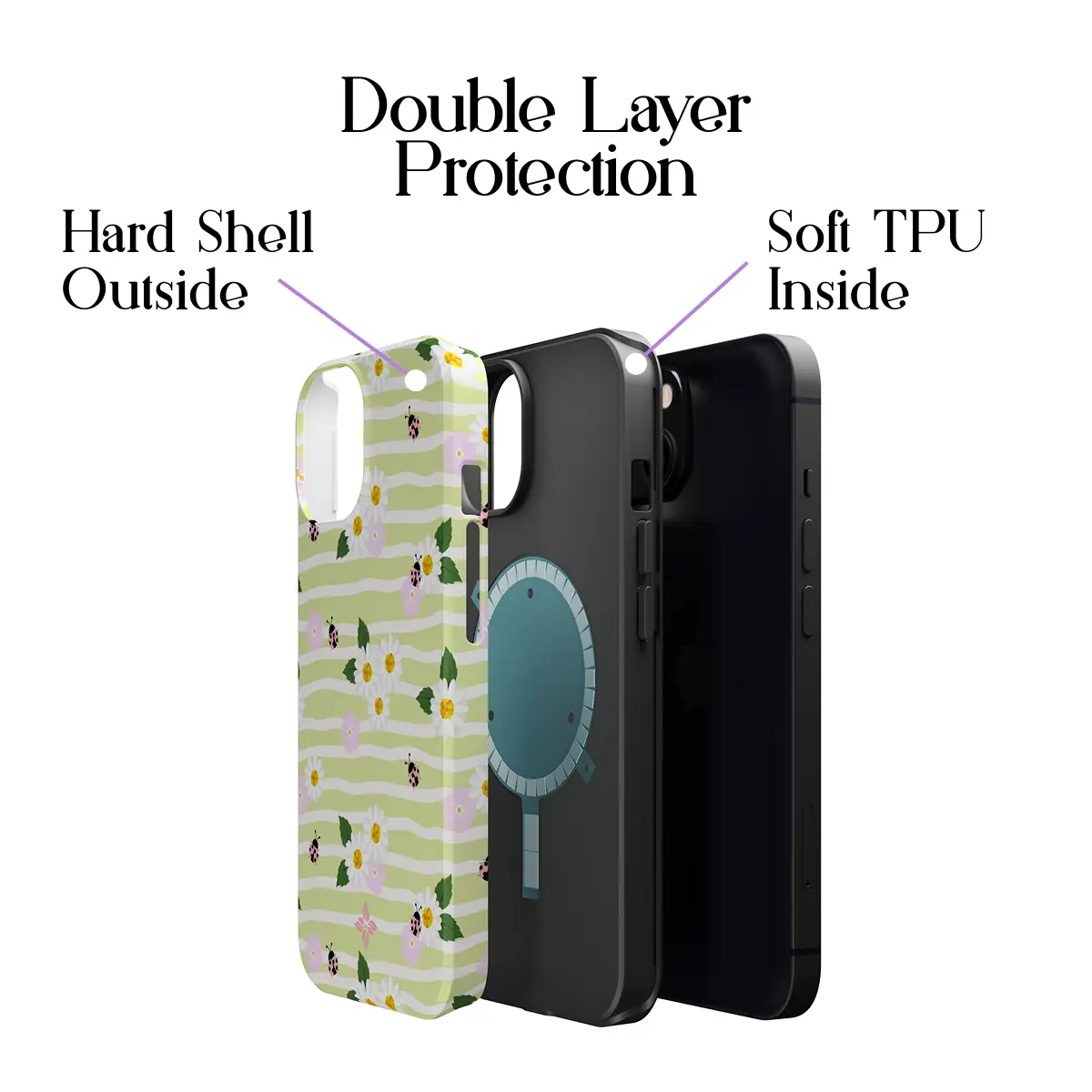 Clover Field – iPhone 12 Case - Image 2