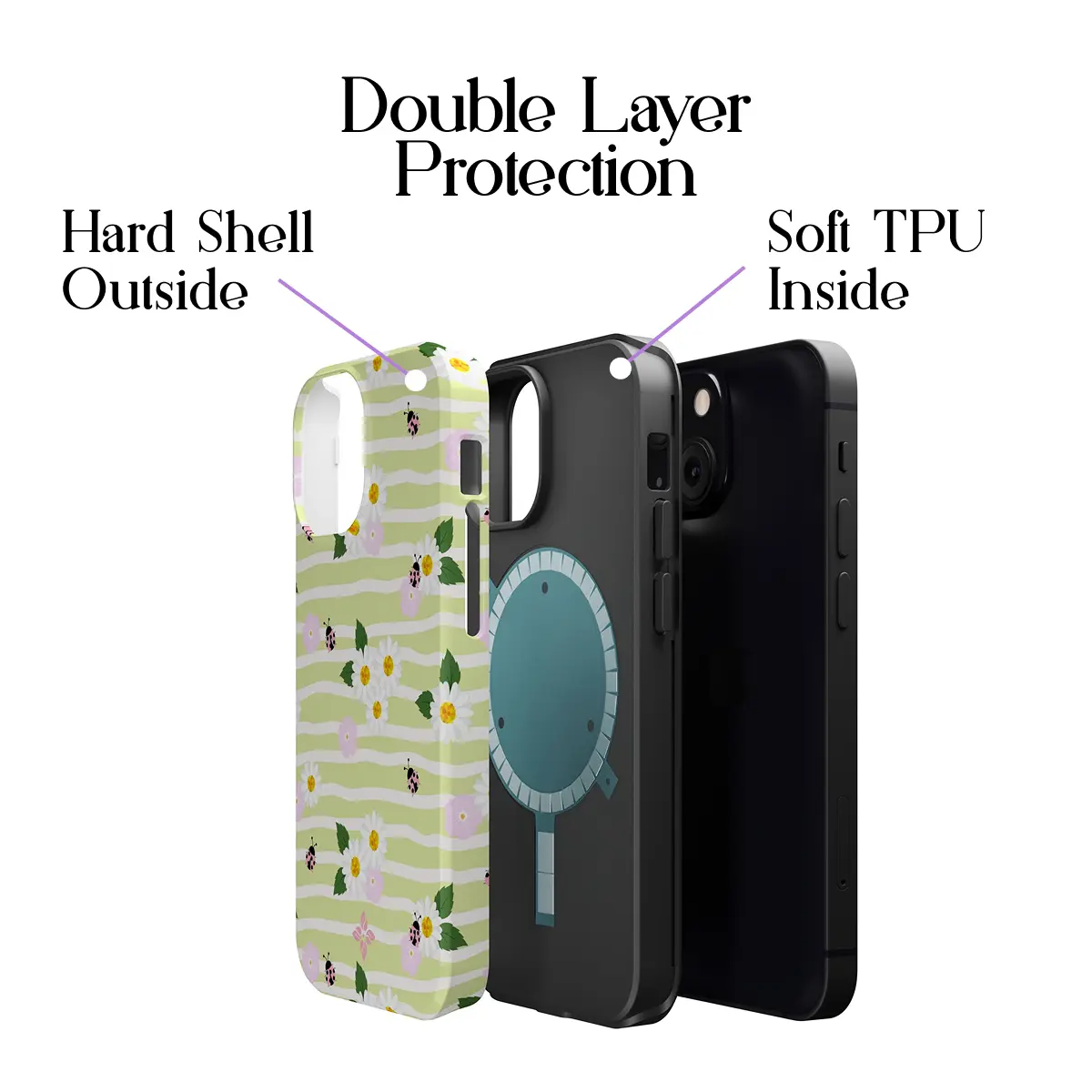 Clover Field – iPhone 13 Mini Case - Image 2