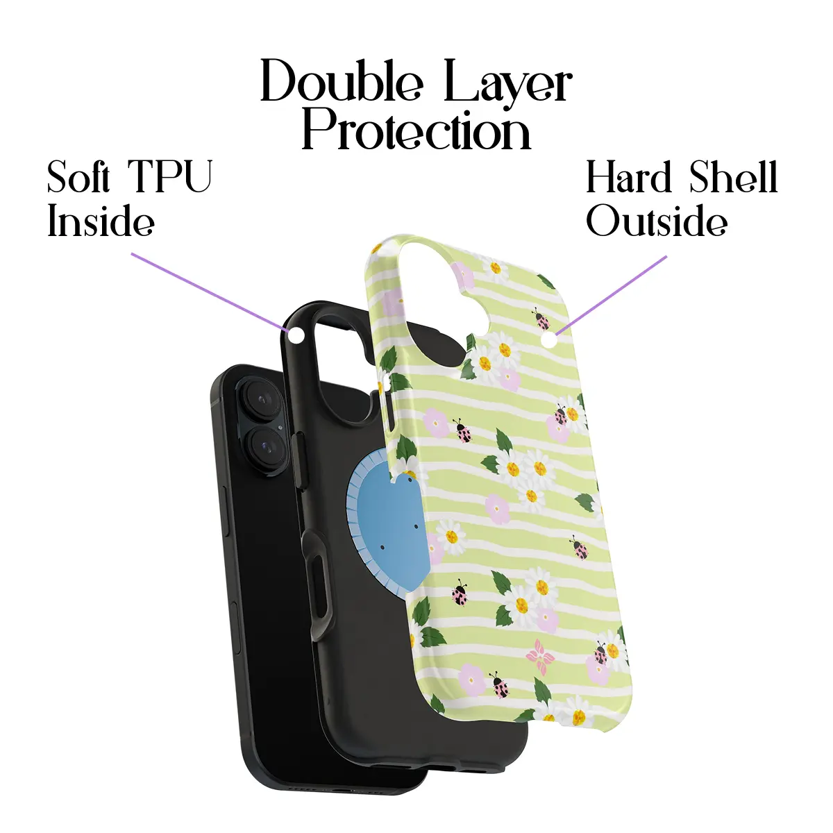 Clover Field – iPhone 16 Case - Image 2