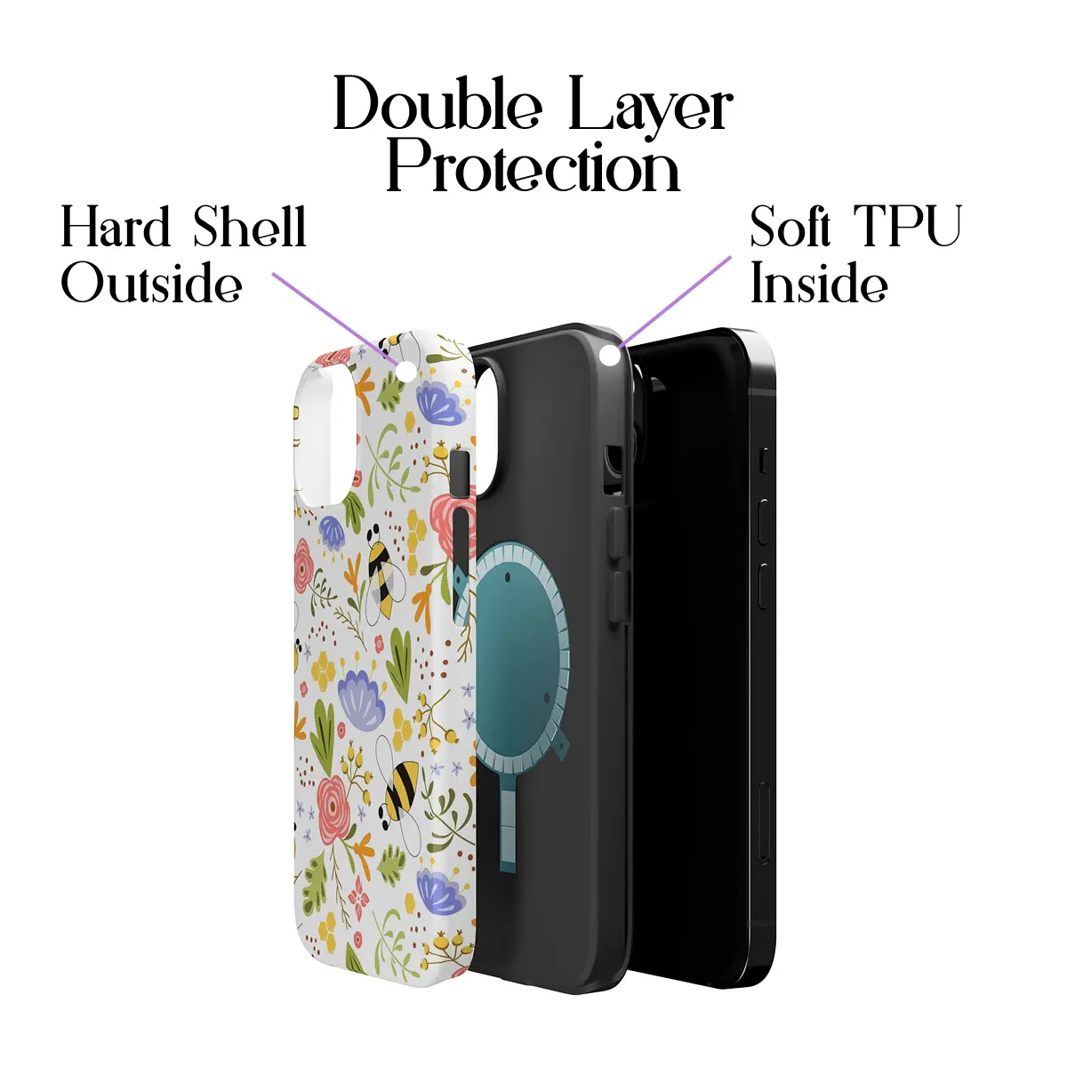 Floral Pop – iPhone 14 Case - Image 3