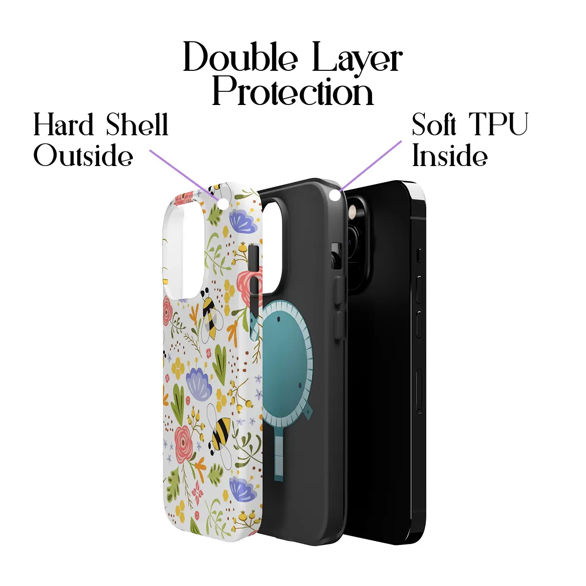 Floral Pop – iPhone 14 Pro Case - Image 2