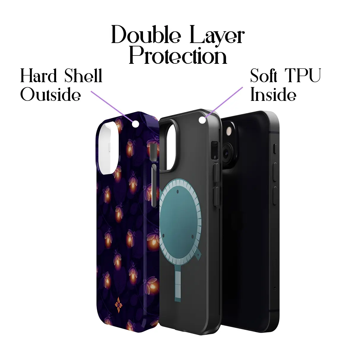 Night Sparks – iPhone 13 Mini Case - Image 2