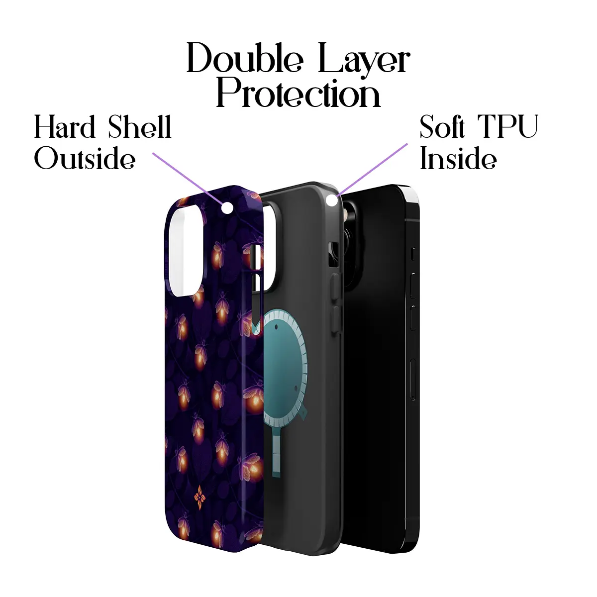 Night Sparks – iPhone 14 Pro Max Case - Image 2