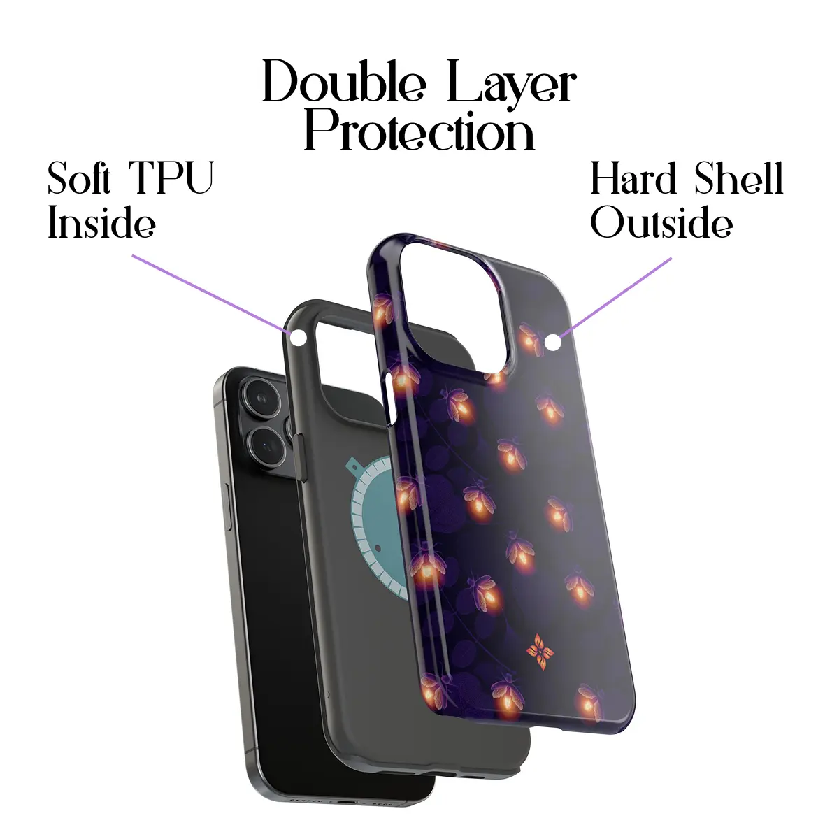 Night Sparks – iPhone 15 Pro Max Case - Image 3