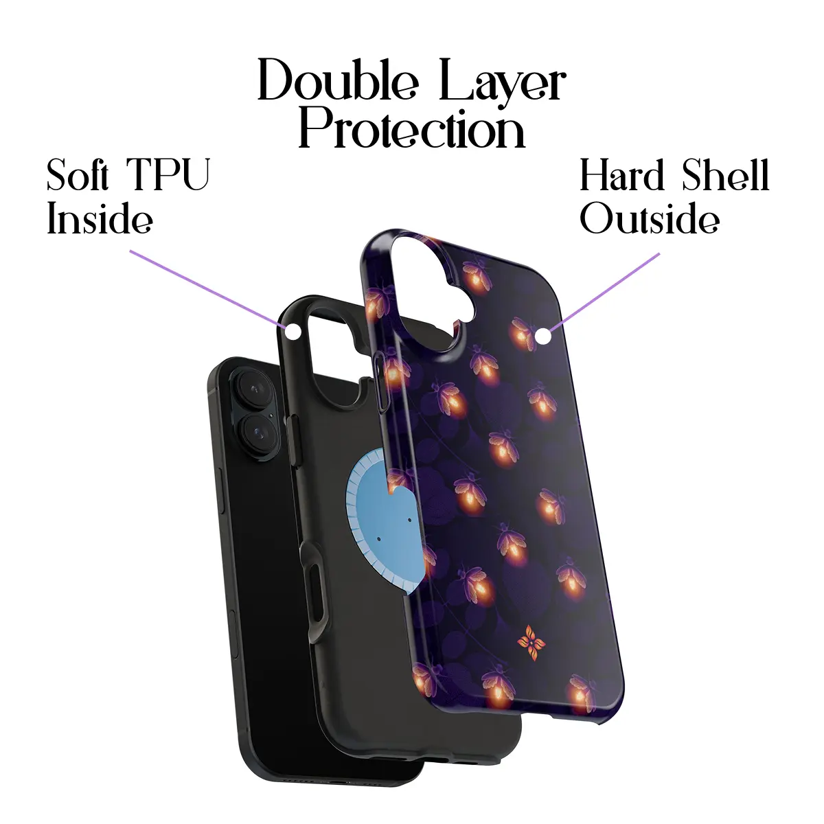 Night Sparks – iPhone 16 Plus Case - Image 2
