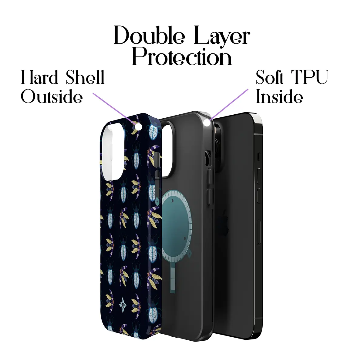 Beetle Shadow – iPhone 12 Pro Max Case - Image 2