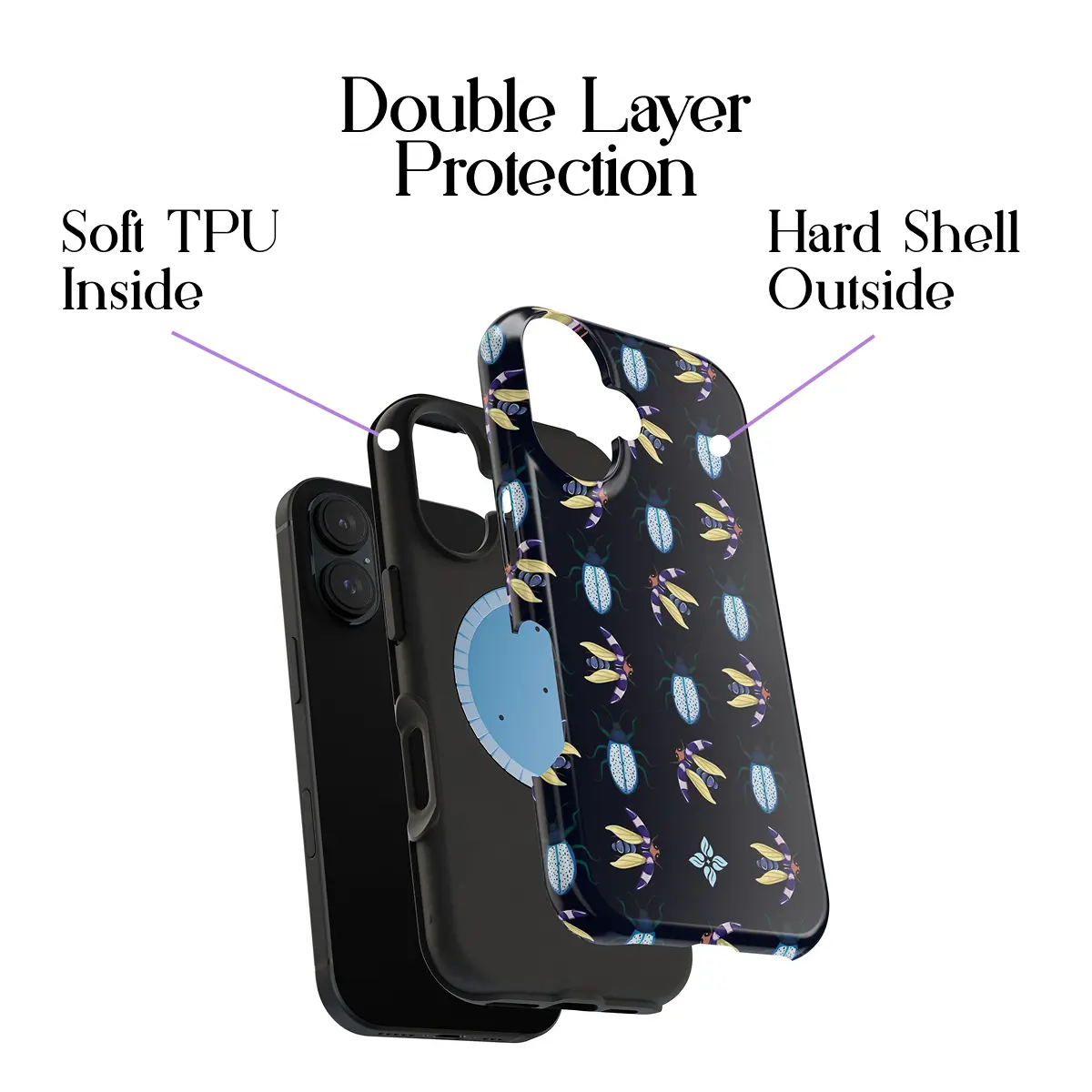 Beetle Shadow – iPhone 16 Case - Image 2