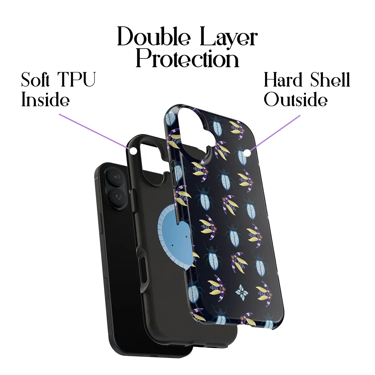 Beetle Shadow – iPhone 16 Plus Case - Image 2