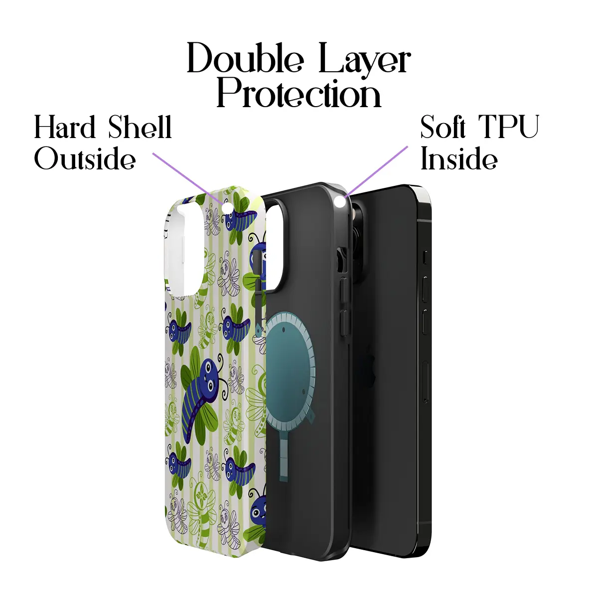 Caterpillar Maze – iPhone 12 Pro Max Case - Image 2