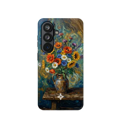 Blue Bloom – Samsung S26 Case