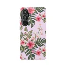 Pink Plumeria – Samsung Galaxy S26 Plus Case