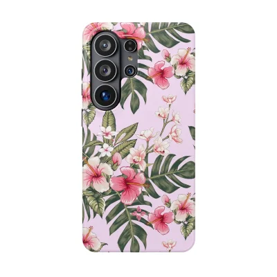 Pink Plumeria – Samsung Galaxy S26 Ultra Case
