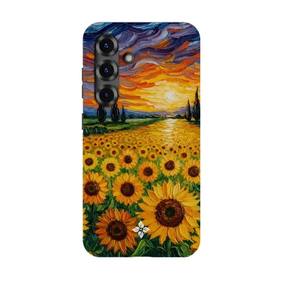 Sunset Sunflowers