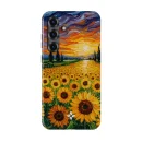 Sunset Sunflowers – Samsung S25 Plus Case