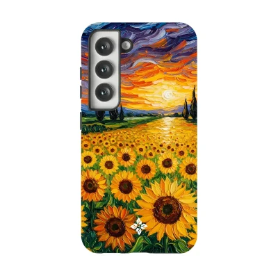 Sunset Sunflowers