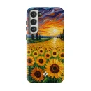 Sunset Sunflowers – Samsung S23 Plus Case