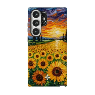 Sunset Sunflowers