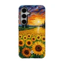 Sunset Sunflowers – Samsung S24 Case