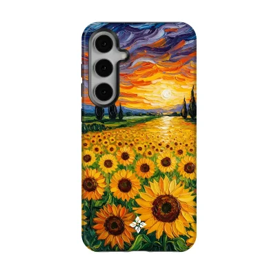 Sunset Sunflowers