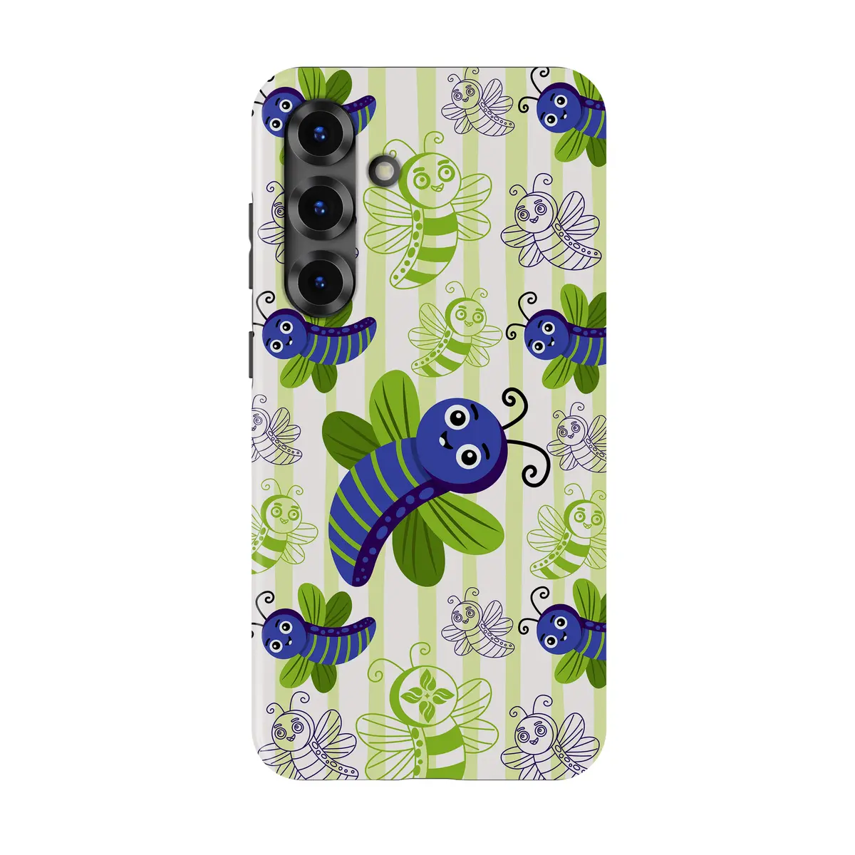 Caterpillar Maze – Samsung S25 Plus Case