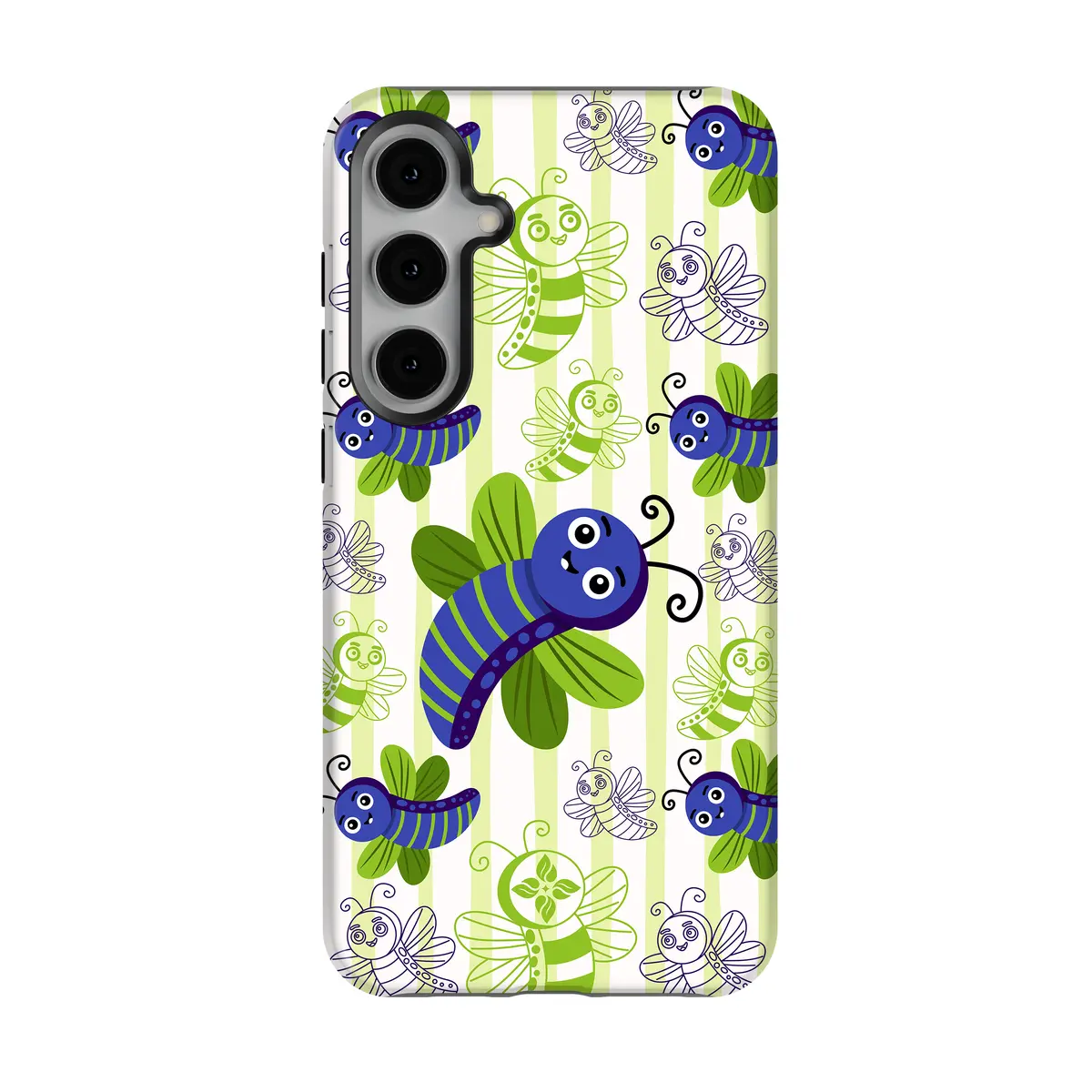 Caterpillar Maze – Samsung S24 Plus Case