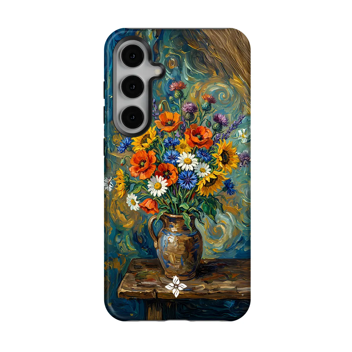 Blue Bloom –Samsung S24 Plus Case