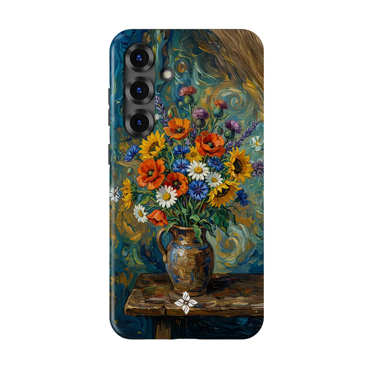 Blue Bloom –Samsung S25 Plus Case