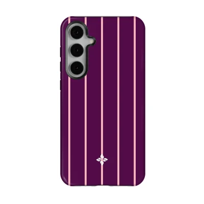 Blackberry Pinstripe - Samsung Galaxy S24 Plus Case