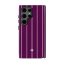 Blackberry Pinstripe - Samsung Galaxy S24 Ultra Case