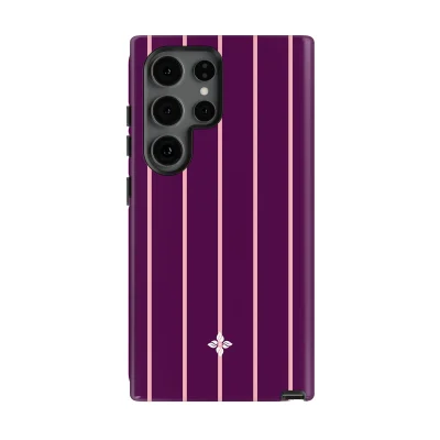 Blackberry Pinstripe - Samsung Galaxy S24 Ultra Case