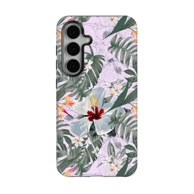 White Magnolia – Samsung Galaxy S24 Case