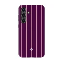 Blackberry Pinstripe - Samsung Galaxy S25 Plus Case