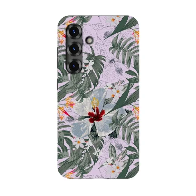 White Magnolia – Samsung Galaxy S25 Case